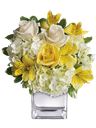 Bouquet con ortensie e rose